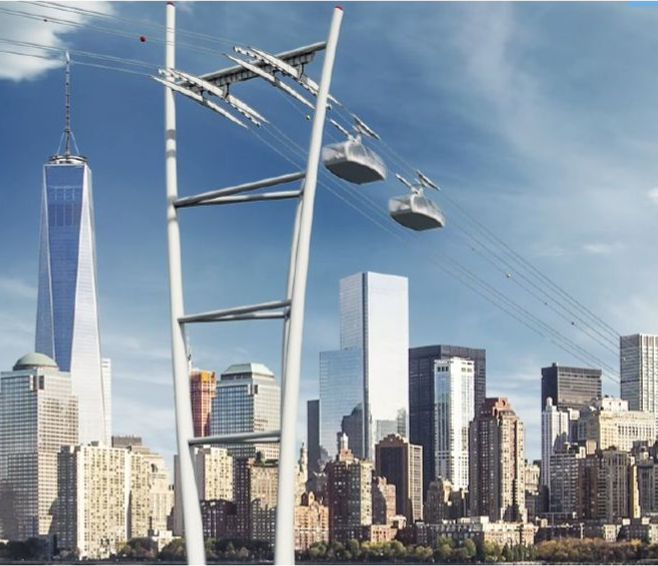 A new vision of urban mobility for New York and Jersey City.